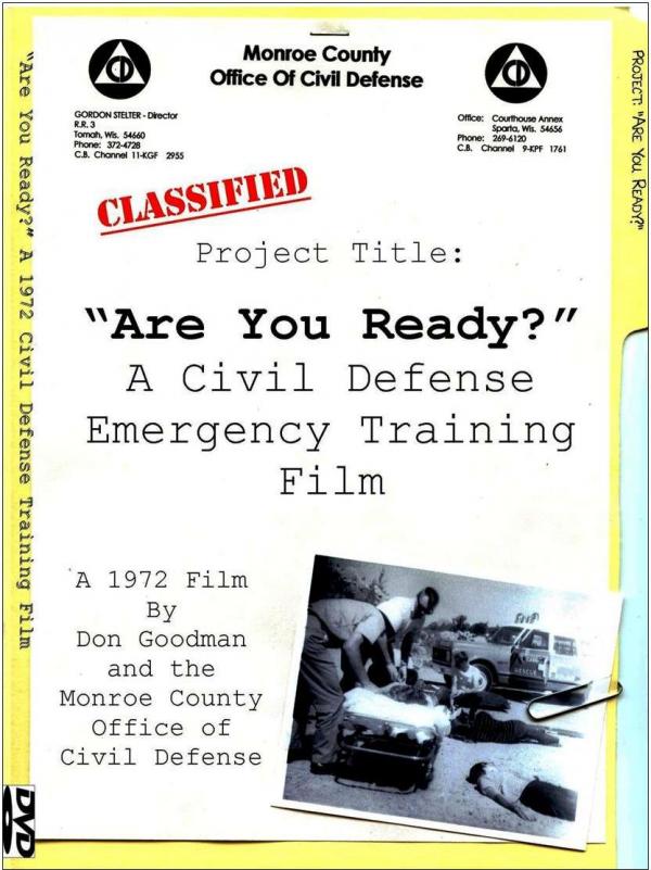 "Are You Ready? A Civil Defense Training Film" DVD