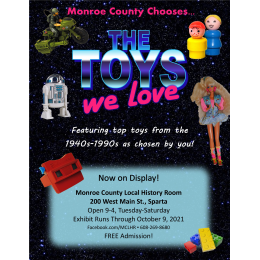 "Toys We Love" Exhibit Ends Oct. 9