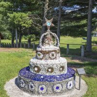 Paul and Matilda’s Golden Wedding Anniversary in 1934 was the inspiration for this monumental cake model the couple created.