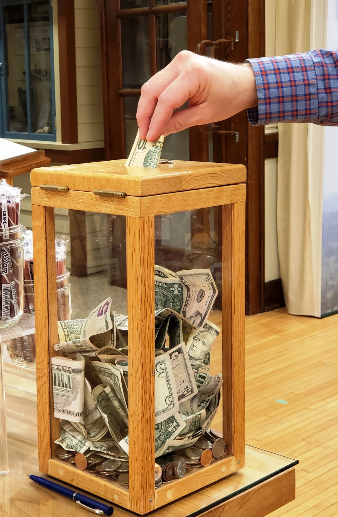 Supporting MCLHR Financially - Monroe County Local History Room & Museum