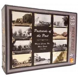 Postcards of the Past Jigsaw Puzzle