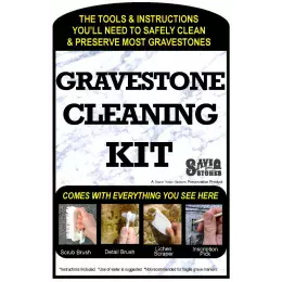 Gravestone Cleaning Kit