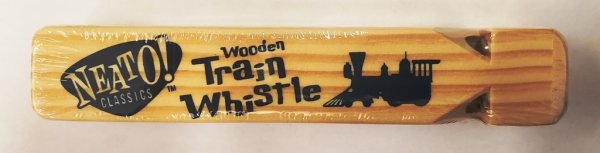 Wooden Train Whistle