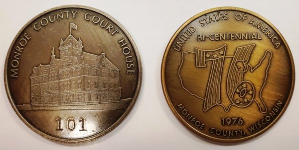 Monroe County Souvenir Coin Set