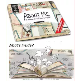 About Me, A Prompting Personal Journal & Scrapbook