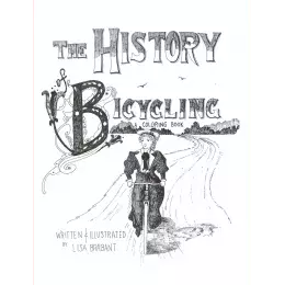 History of Bicycling Coloring Book
