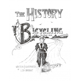 History of Bicycling Coloring Book