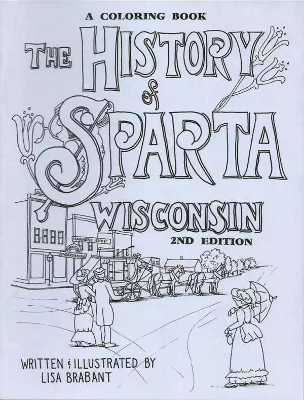 History of Sparta Coloring Book, 2nd Ed