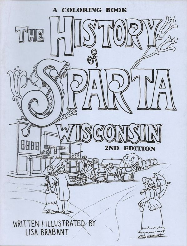 History of Sparta Coloring Book, 2nd Ed