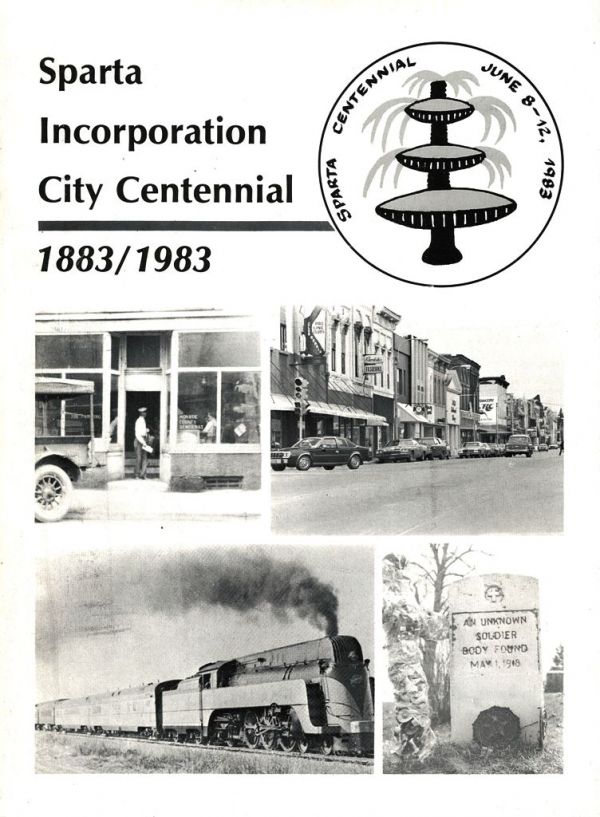 Sparta Incorporation City Centennial Book, 1883/1983