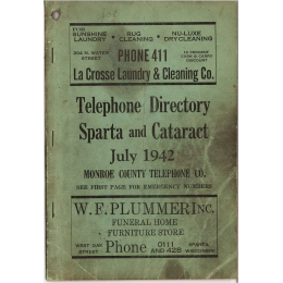 Sparta Telephone Directory (1942)