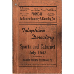 Sparta Telephone Directory (1943)