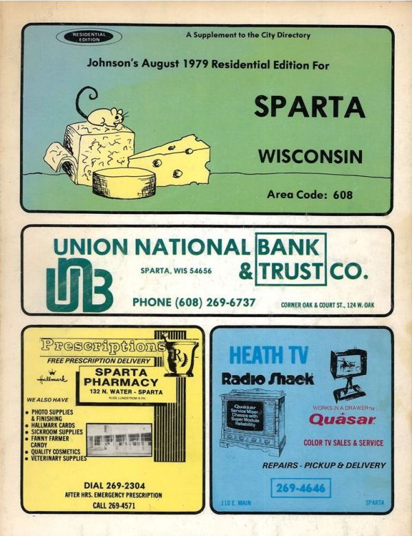 Sparta City Directory (1979)