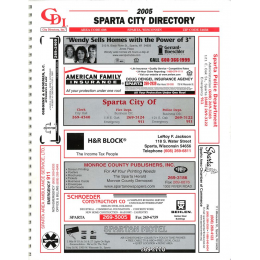 Sparta City Directory (2005)