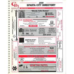 Sparta City Directory (2009)