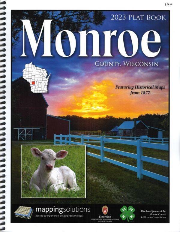 2023 Land Atlas & Plat Book - Monroe County, Wisconsin