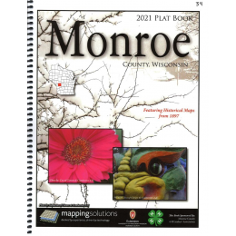 2021 Land Atlas & Plat Book - Monroe County, Wisconsin