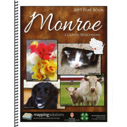 2019 Land Atlas & Plat Book - Monroe County, Wisconsin