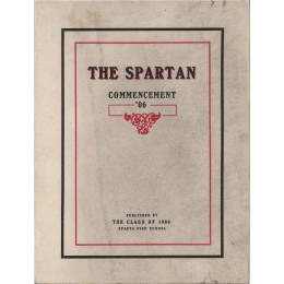 1906 "The Spartan" Commencement Ed.