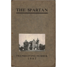 1907 "The Spartan" Thanksgiving Ed.