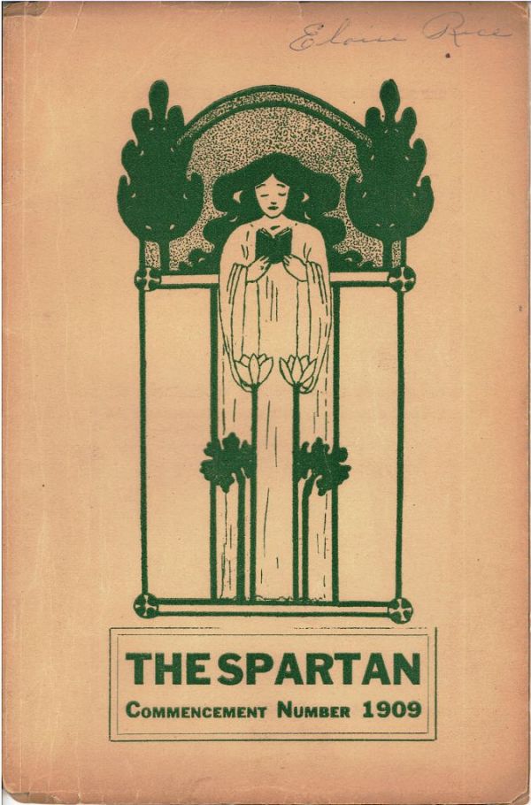 1909 "The Spartan" Commencement Ed.