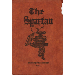 1912 "The Spartan" Thanksgiving Ed.