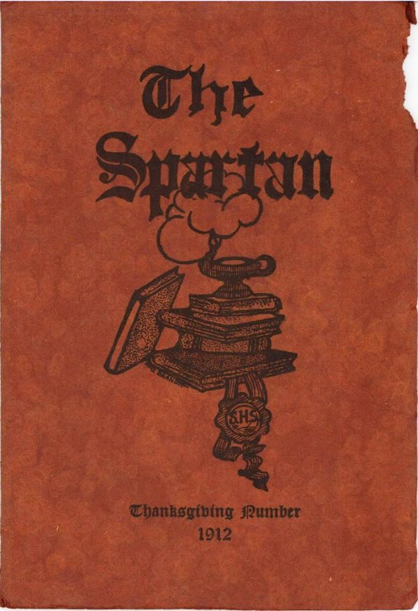 1912 "The Spartan" Thanksgiving Ed.