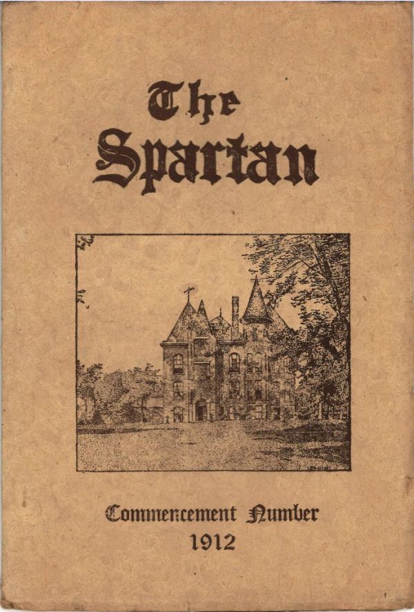 1912 "The Spartan" Commencement Ed.