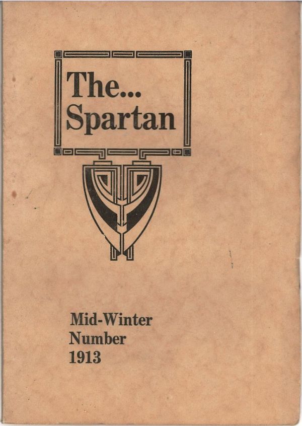 1913 "The Spartan" Mid-Winter Ed.