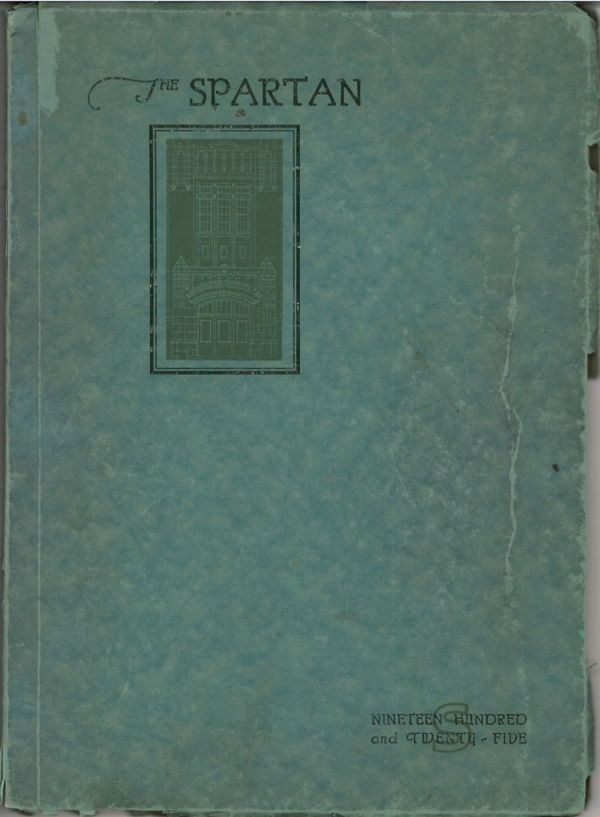 1925 Spartan Yearbook