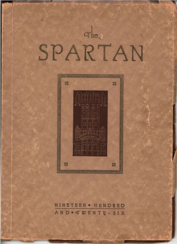 1926 Spartan Yearbook