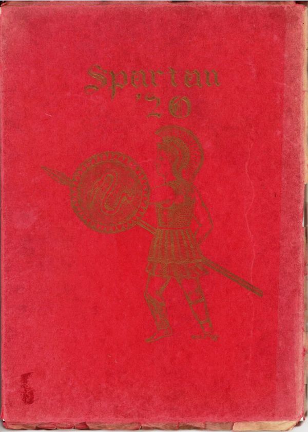 1920 Spartan Yearbook