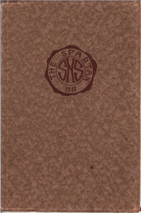 1916 Spartan Yearbook