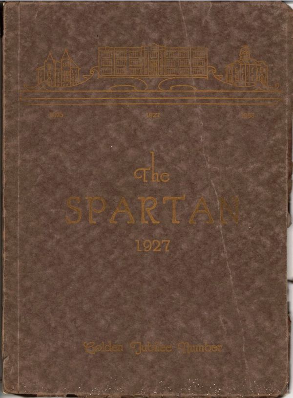 1927 Spartan Yearbook