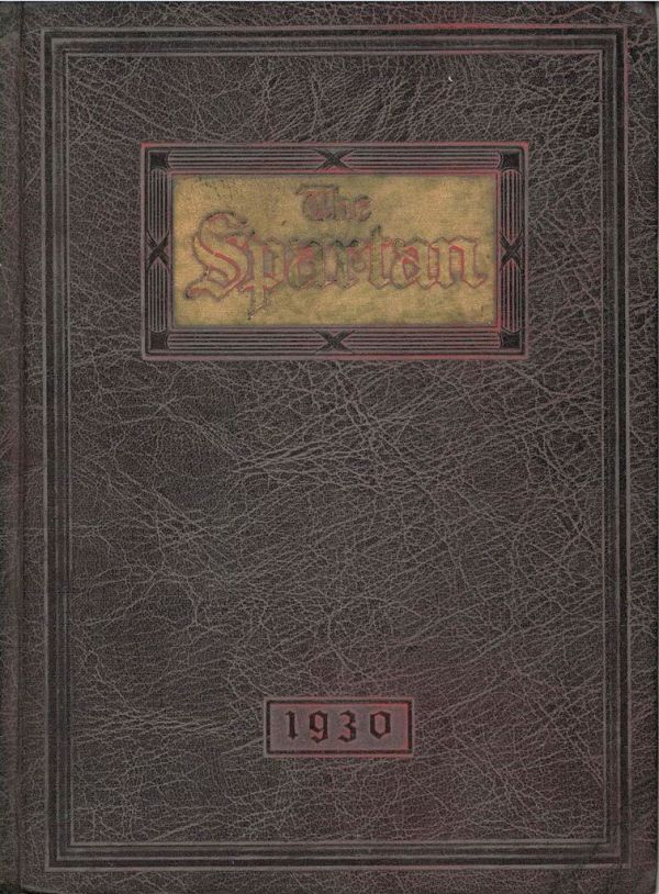 1930 Spartan Yearbook