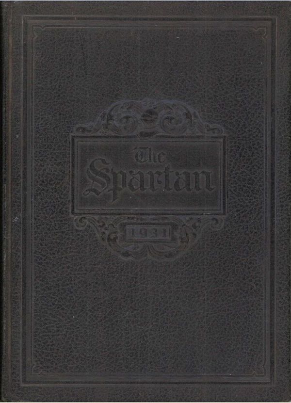 1931 Spartan Yearbook