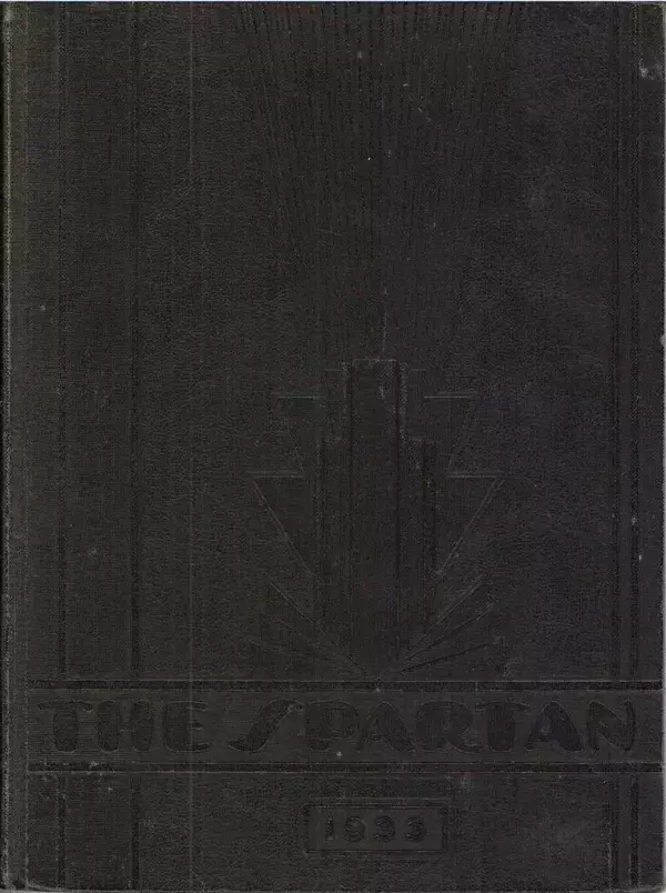 1933 Spartan Yearbook