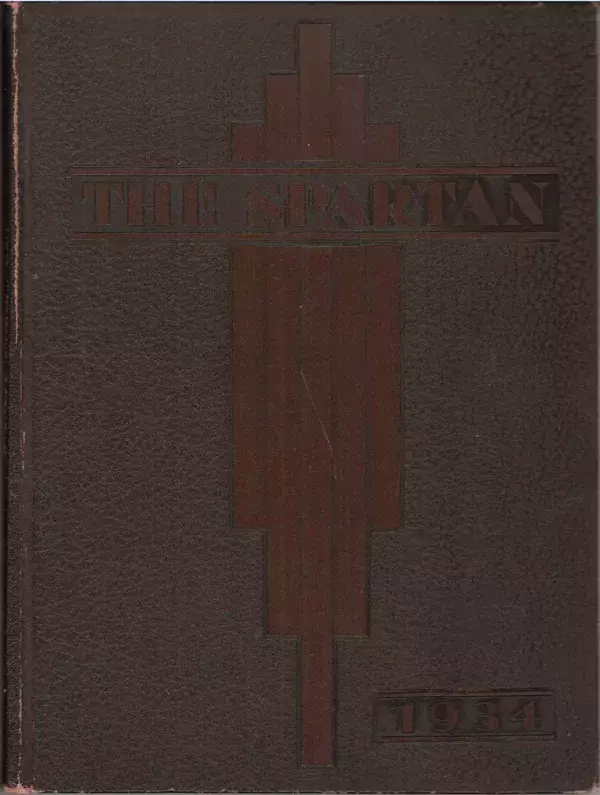 1934 Spartan Yearbook