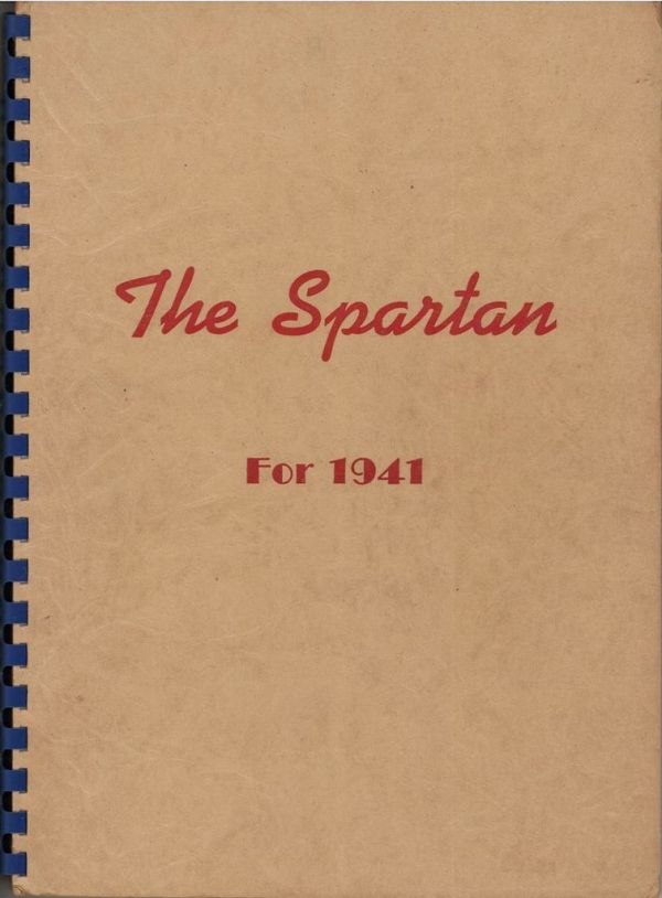 1941 Spartan Yearbook