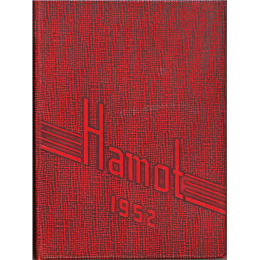 1952 “Hamot” Yearbook (Tomah High School)