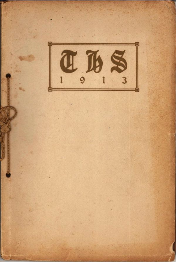 1913 Tomah High School Annual