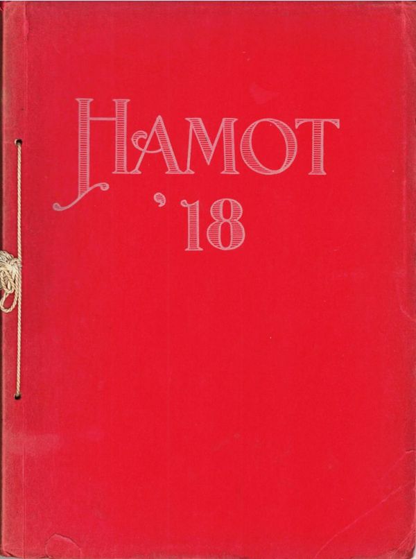 1918 “Hamot” Yearbook (Tomah High School)