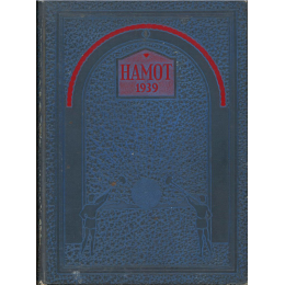 1939 “Hamot” Yearbook (Tomah High School)