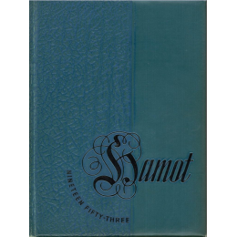 1953 “Hamot” Yearbook (Tomah High School)