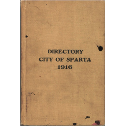 Sparta City Directory (1916)