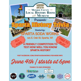 Sparta History Trivia June 4 at Sparta Soda Works