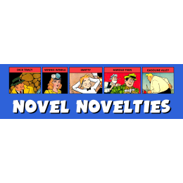 New History Room Exhibit "Novel Novelties"