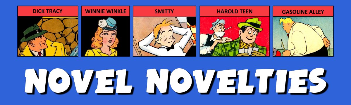 New History Room Exhibit "Novel Novelties"