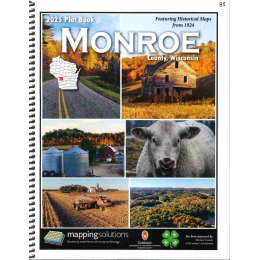 2025 Land Atlas & Plat Book - Monroe County, Wisconsin