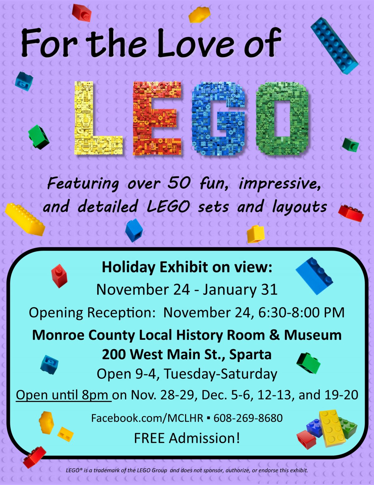 History Room Closed Nov. 15-22 to Finish Exhibit Installation